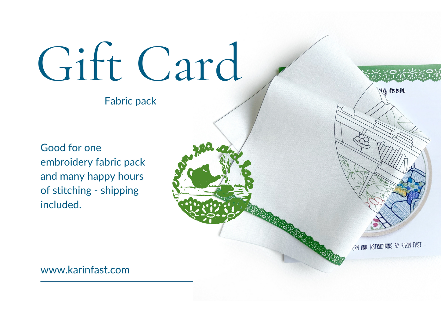 Cream Tea and Lace gift card